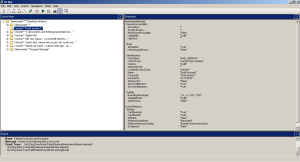 UISpy view of the application